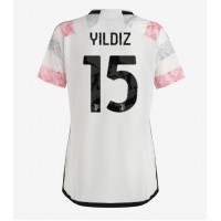 Camisa de Futebol Juventus Kenan Yildiz #15 Equipamento Secundário Mulheres 2023-24 Manga Curta